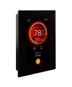 Harvia Fenix WiFi control panel with smart functions and glass touchscreen