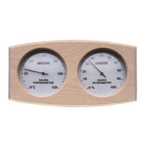 Harvia thermo-/hygrometer for sauna