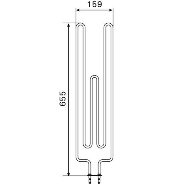 Harvia heating element ZRH-720