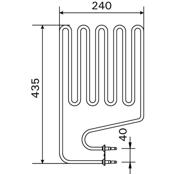 Harvia heating element ZSP-240