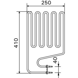Harvia heating element ZSS-110