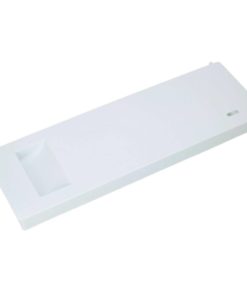 Pakastelokeron luukku viistosta kuvattuna vasemmalta