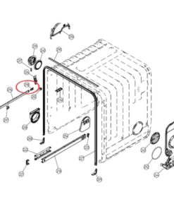 Asko Cylinda Yläkorin Stoppari 5502-B 476783 yläkorin pysäytin sijainti räjäytyskuvassa