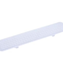 Asko Gorenje Upo Jääkaapin Lampunsuoja HK1632072, jääkaapin lampunsuoja kiinnitysnastoilla sivuprofiilista