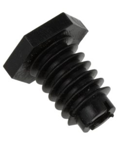 Asko Gorenje Upo Lieden Säätöjalka (516950) viistosta kuvattuna, musta lattialieden säätöjalka