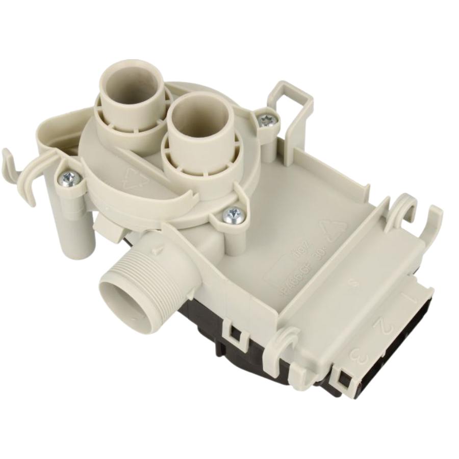 Asko Gorenje Upo Tiskikoneen Lavanvaihtaja 700365 vaihtoventtiili – yläpuolen liitännät