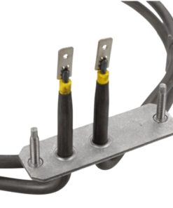 Asko Hisense Gorenje Uunin Kiertoilmavastus 2100W, kiertoilmavastus liittimet lähikuvassa