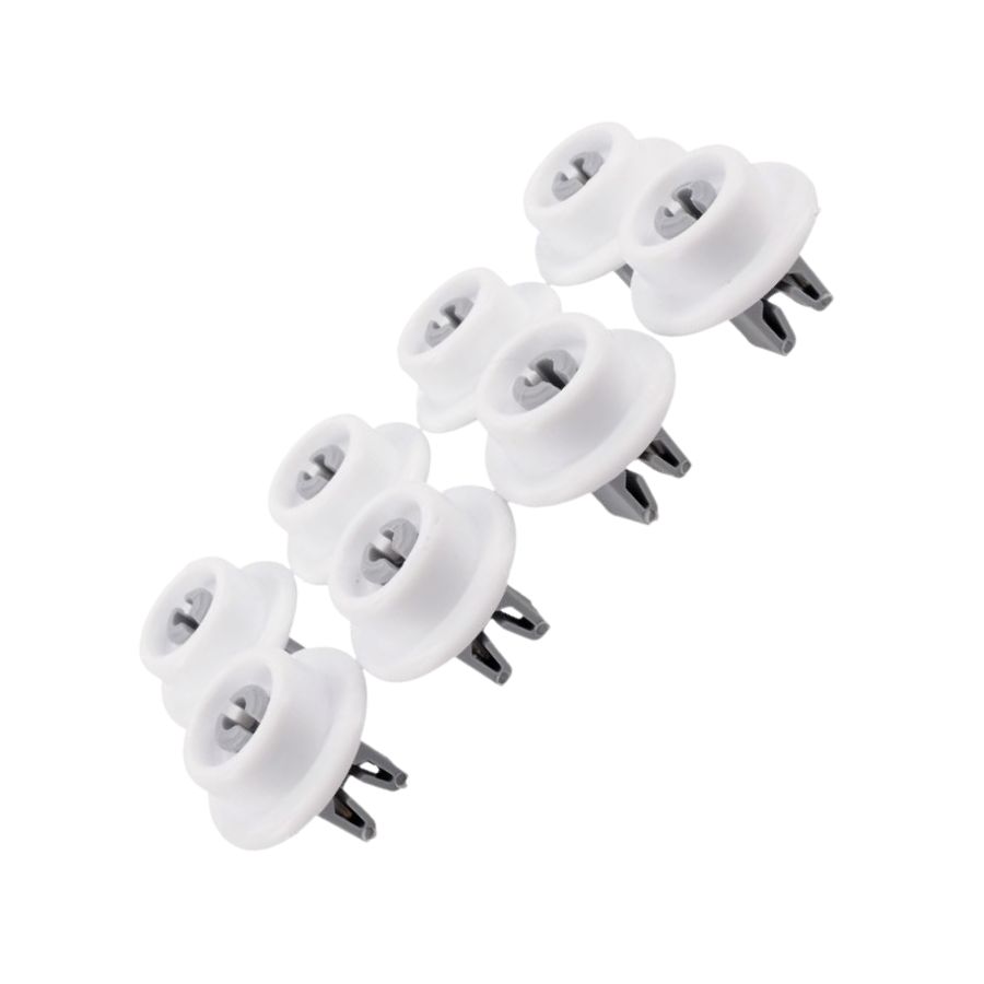 Electrolux alakorin pyörät sivusta, alakorin rullasarja 8 kpl astianpesukoneeseen