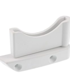 Valkoinen lasipidike Electrolux liesituulettimeen – sivuprofiili