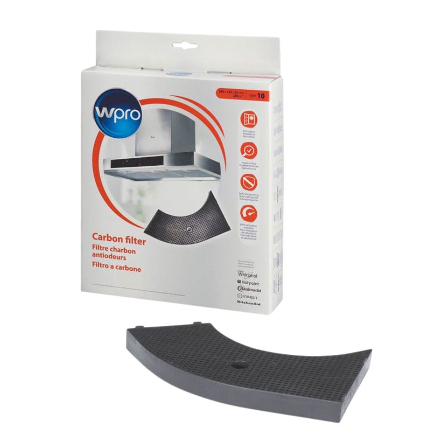 Elica Whirlpool Aktiivihiilisuodatin Mod 10 – liesituulettimen hiilisuodatin ja pakkaus