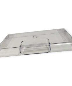 Freezer plastic bin side view