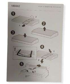 Ohje hiilisuodatinmaton asennukseen