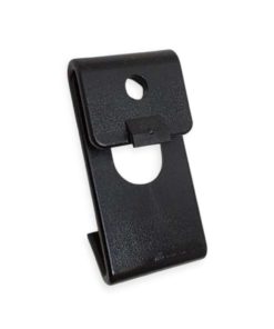 rear view of oven child lock, mounting hole plate