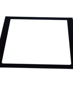 Upo Gorenje erillisuunin sisälasi 827722, Upo Gorenje uuniluukun lasi irrotettuna varaosana