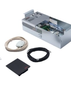 Harvia Moderna Päivityspaketti SP644XE sisältää tehoyksikön, Xenio-ohjaimen, lämpötila-anturin ja kaapelit