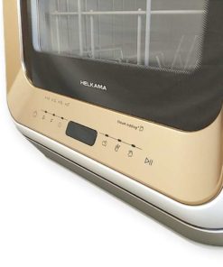 Helkama HAP420C countertop dishwasher control panel and display