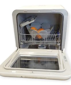 Helkama HAP420C countertop dishwasher with fruit basket