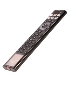 Hisense ääniohjattava projektorin kaukosäädin sivulta