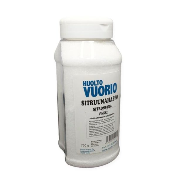Huolto Vuorio Citric Acid Powder 750g