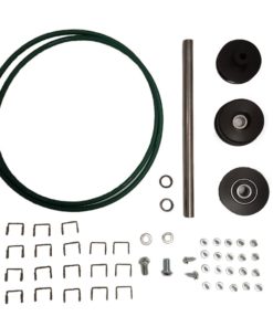 Enervent Pandion korjaussarjan kiinnikkeet, vetohihna, hihnapyörä ja akseli