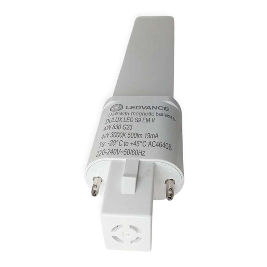 Ledvance G23 LED bulb with base visible