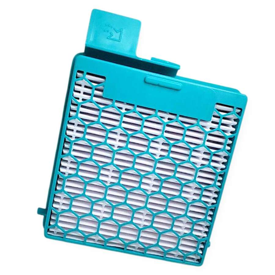 Miele CX1 ilma‑suodatin turkoosissa sisäkehikossa