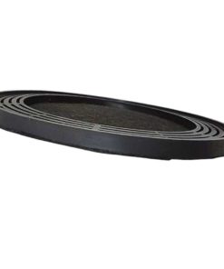Exchangeable carbon filter for cooker hood