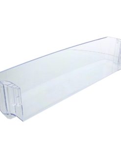 Zanussi ja Rosenlew jääkaapin alempi ovihylly sivulta katsottuna