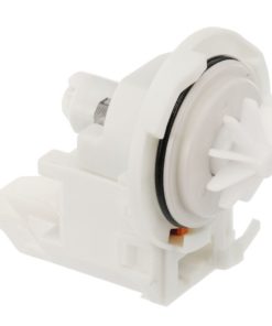 Siemens Bosch Astianpesukoneen Poistopumppu (00165261) tyhjennyspumppu etuviisto, tiiviste näkyy