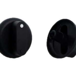 Helo timer and thermostat black knob