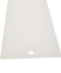 Swegon lamp spare part, clear cover glass with hole