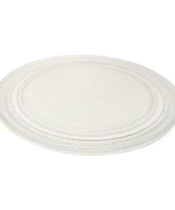 Pyöreä mikron lasilautanen, halkaisija 27 cm
