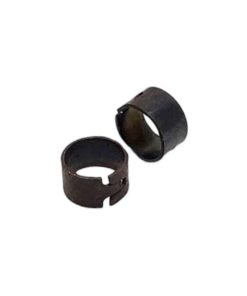 Black metal bushings for cooker hood panel