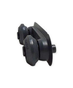 Dishwasher wheel-mounted rail bracket spare part