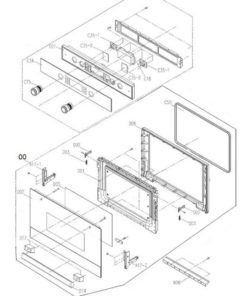 Upo OCM44SG asetusmoduuli räjäytyskuvassa, osa C35-1