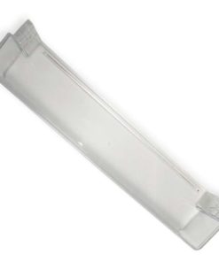 Long narrow fridge door shelf