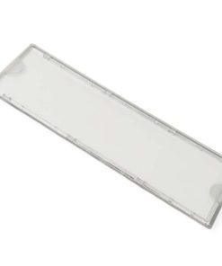 Vallox liesikuvun lampunsuoja läpinäkyvänä suorakulmaisena muovilevynä