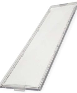 Vallox liesikuvun lampunsuoja kulmasta kuvattuna