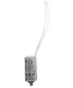 Kondensaattori pakkauksesta lähellä