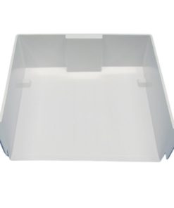 Asko Upo Gorenje Vihanneslaatikko CrispZone 407979 valkoinen vihanneskori edestä kuvattuna